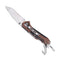 Sanrenmu Multifunctional EDC Folding Tools Stainless Steel Outdoor Camping Survival Glass Hammer Cutter Bottle Opener Screwdriver