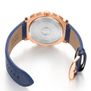 RUIMAS 565 Sport Men Watch 3ATM Waterproof Date Display Leather Strap Quartz Watch