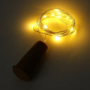 75cm 15 LED Cork Bottle Stopper Light Glass Wine Copper Wire Fairy String for Xmas Party Wedding