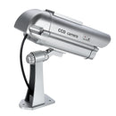 Solar Powered PIR Dummy Simulated Surveillance Camera System Security CCTV Dome Camera
