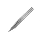 Drillpro 5pcs 4mm Shank 0.1mm Tip 15/20/30/45/60 Degree Tungsten Steel Engraving Bit CNC Tool