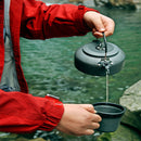 Alocs CW-K02 Camping Hiking 0.8L Water Kettle Portable Picnic Teapot Coffee Pot