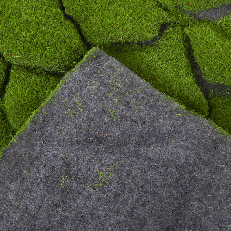 Synthetic Grass Faux Artificial Moss Linchen Turf Plant Lawn Patio Garden Decorations