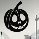 Creative Halloween Pumpkin Innovative Carved Wall Sticker Waterproof  Vinyl Art Decorative Stickers