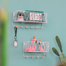 Mini Iron Corner Bath Storage Rack Shelf Bathroom Home Shelves Holder Organizer Bookshelf