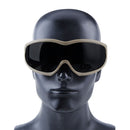 Wosport Tactical Glasses+Half Face Mask Removable Outdoor CS Military Protective Mask