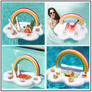 Inflatable Drink Holder Ice Bucket Cup Swimming Pool Water Floating Summer Toy