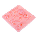 Medical Suture Training Kit Human Traumatic Skin Model Suturing Practice Training