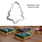 Stainless Steel Christmas Tree Cookie Cutter Mold