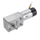 Machifit JGY-370 DC 12V 10/30/90/150RPM Motor Reduction Gear Turbine Worm Self-locking Encoder Signal Feedback Motor
