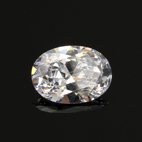 13x18mm Oval White Sapphire DIY Design Jewelry Gem Making Handmade