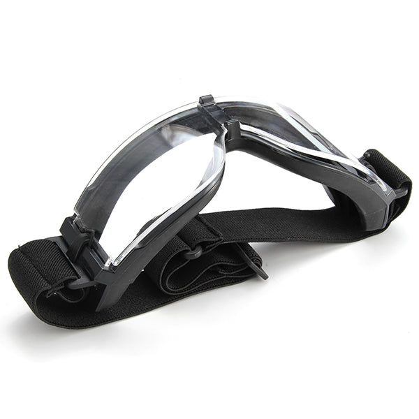 A Set 3 Lens Anti Shock Bulletproof CS Goggles Outdoor Shooting Anti-UV Glasses