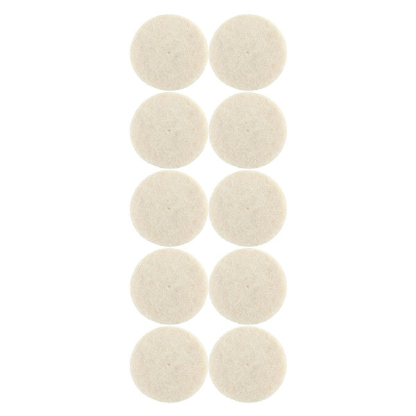 33pcs Soft Felt Electric Mill Polishing Buffing Wheel Mixed Set Accessory For Rotary Tools