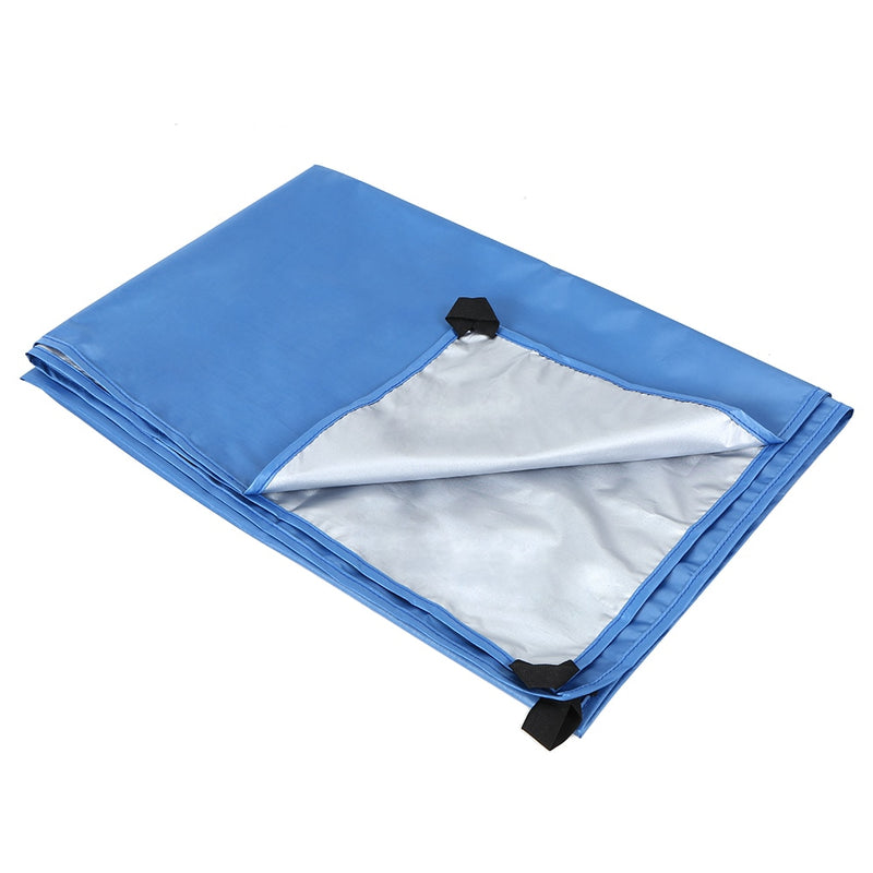 150x165cm Waterproof Outdoor Camping Blanket Pocket Picnic Mat Lightweight Beach Mat Sandless