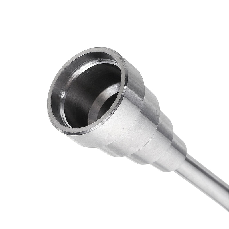 Universal 10mm 14mm 18mm 6 In 1 Domeless Titanium Nail With Male and Female Joint Adapter