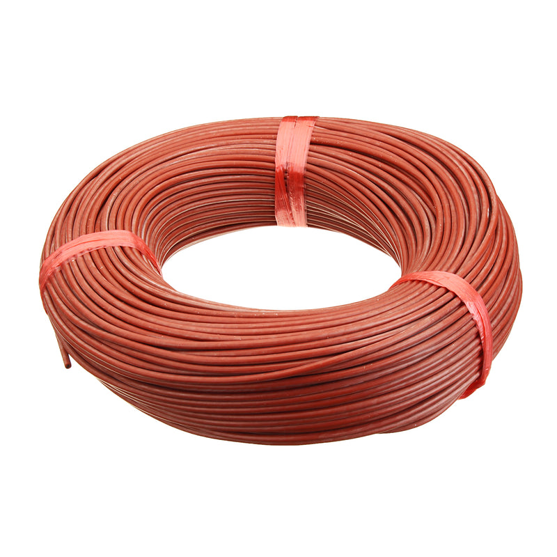 33Ohm Infrared Heating Floor Heating Cable System 100M PTFE Carbon Fiber Cable Wire Electric Floor