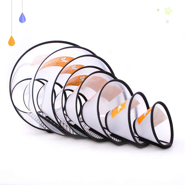 Plastic Cone Pet Products Anti Bite And Scratching Elizabeth Collar For Cats Elizabeth Circle Dog Protection Beauty Healing
