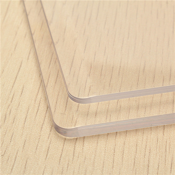 3mm/5mm Transparent Acrylic Cutting Embossing Plates Platform Dies Cutter Spacer