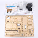 DIY Hydraulic Fire Truck Intelligence Training Building Block Hydraulic Fire Truck Model Blocks Toys