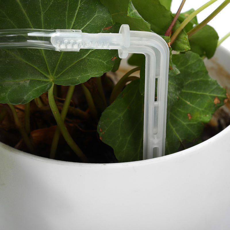 Garden DIY Micro Drip Auto Irrigation Timer Self Plants Flowers Water Control System with 10M Hose