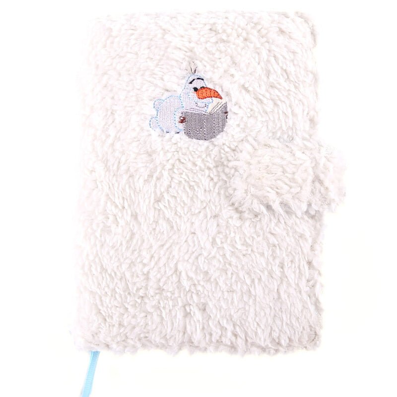 Kinbor DTB61035 A6 Plush Snowman Notebook Schedules Planer Girls Diary Notepad Christmas Gifts