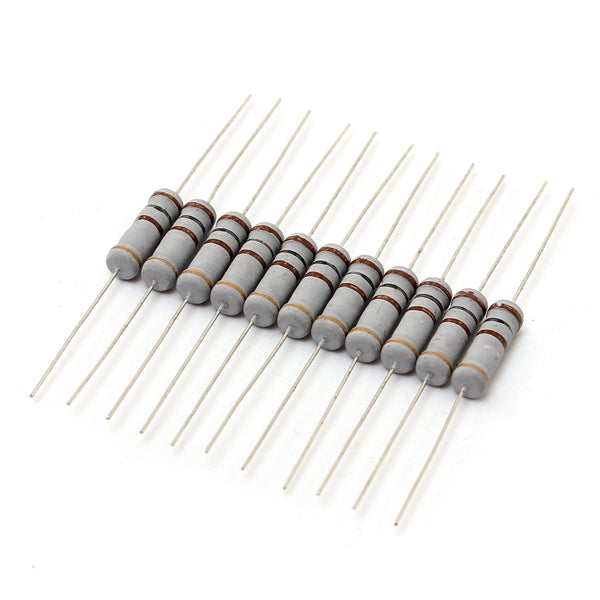 500pcs 220V 2W 100ohm 100R Resistance Ceramic Oxide Film Resistor