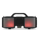Portable LED Light bluetooth 5.0 Speaker Super Bass Multiple Mode Loudspeaker with Mic