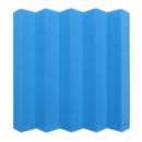 6Pcs 25x25x5cm Acoustic Wedge Foam Tile Sound Absorption Panel Soundproof