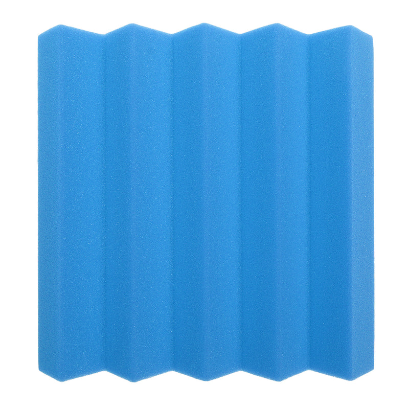 6Pcs 25x25x5cm Acoustic Wedge Foam Tile Sound Absorption Panel Soundproof