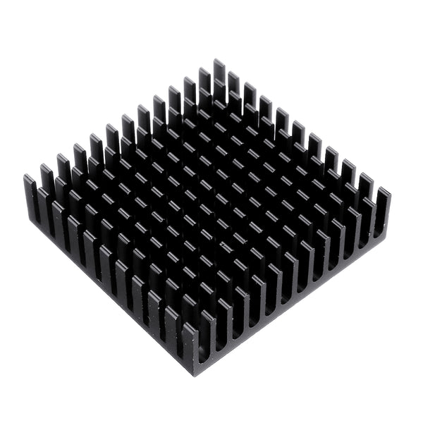 10pcs 40mm*40mm*11mm Black Heatsink for Stepper Motor 3D Printer Part