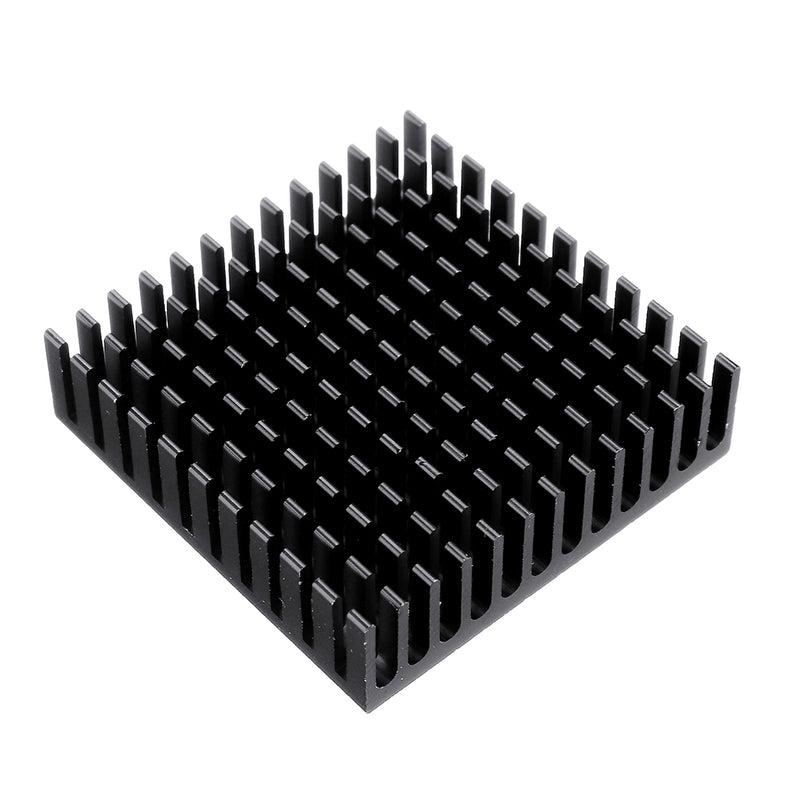 10pcs 40mm*40mm*11mm Black Heatsink for Stepper Motor 3D Printer Part