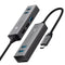 Baseus USB Or Type C 3.0 to 3 USB3.0 + 2 USB2.0 OTG HUB Converter Adapter For Smart Phone Macbook