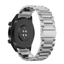 Bakeey 22mm Three Beads Solid Stainless Steel Watch Band for Huawei GT Smart Watch