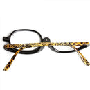 Rotating Makeup Glasses Magnifying Glasses Cosmetic Folding Eyeglasses Tools Kit