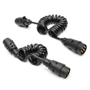 2M/3M 7 Pin Trailer Light Board Extension Cable Lead Truck Plug Socket Wire Part