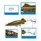 ZANLURE 5 Pcs 13cm 16g Fishing Lure Rotating Hard Fishing Baits