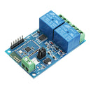 5V Dual bluetooth Relay Internet Of Things Smart Home Mobile APP Remote Switch