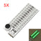 5Pcs 2x13 USB Mini Spectrum Green LED Board Voice Control Sensitivity Adjustable