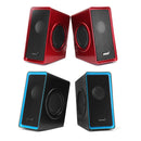 SADA V-15 Computer Speaker 2PCS Portable Wired Speakers Stereo Bass Home Soundbar