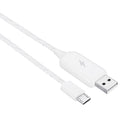 Bakeey 3A Flowing Light Micro USB Smart Power-off Fast Charging Data Cable 1M For Smart Phone Tablet