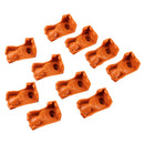10Pcs Coffee Silicone Case for Hotend Heating Block Protective Cover 280 for 3D Printer