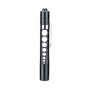 NEXTORCH K3S Medical Flashlight LED Pen White Light with Pupil Gauge for Doctor Stethoscope Healthcare Nursing School Students