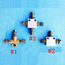 Hydraulic Brake Hose Pipe Tee Coupling Tee Coupled Stone For Motorcycle Dirt Pit Bike ATV
