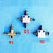 Hydraulic Brake Hose Pipe Tee Coupling Tee Coupled Stone For Motorcycle Dirt Pit Bike ATV