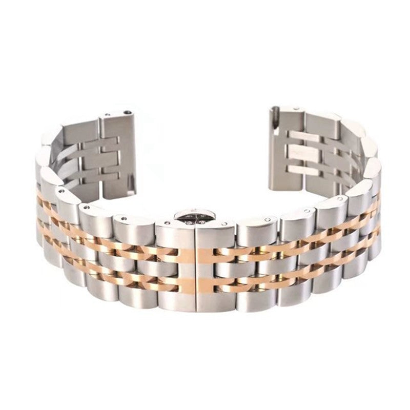 Stainless Steel Strap Link Wrist Band Metal Clasp for Samsung Gear S3 Frontier
