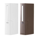 Plastic Trash Can Toilet Cleaning Brushes Thin Waste Bin Dustbin Garbage for Bathroom