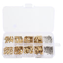 Suleve M2BH2 300Pcs M2 Male-Female Brass Hex Column Standoff Support Spacer Pillar Stainless Steel Screws Nuts for PCB Board