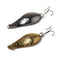 ZANLURE 10pcs/set Metal Sequins Fishing Lure Spoon Bait Set Treble Hooks With Box Fishing Tackle