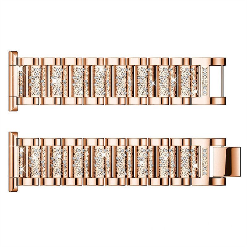 Bakeey Diamond Watch Strap Fashionable Three beads Watch Band for Garmin Fenix Chronos