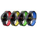 XANES F4S 0.96" TFT-IPS IP67 Waterproof Color Screen Heart Rate Blood Pressure Monitor Smart Watch Sports